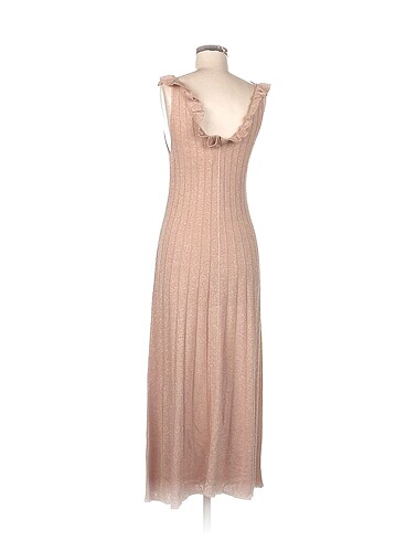 l Beden Vintage Love Uzun Elbise %70 İndirimli.