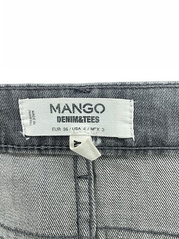 36 Beden siyah Renk Mango Jean / Kot %70 İndirimli.