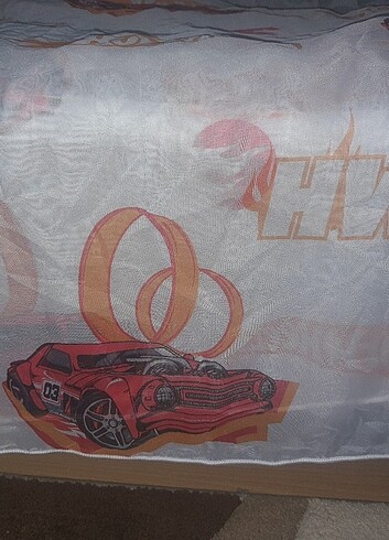 Hot wheels tül perde - Görsel 3