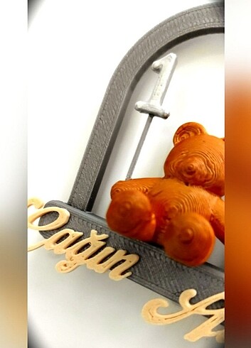 Bebek Doğum Günü Magnet - Görsel 4