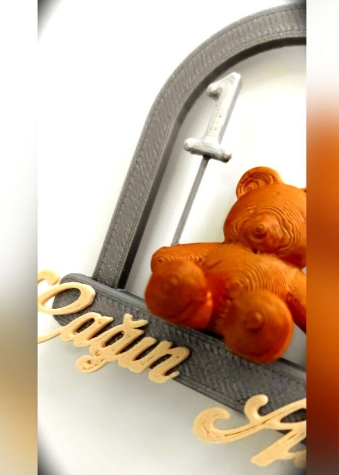 Bebek Doğum Günü Magnet - Görsel 4