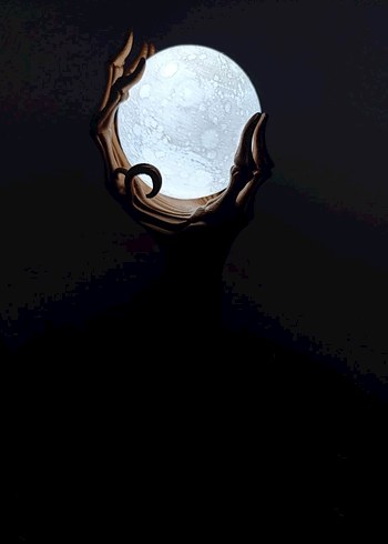 Ay Muhafızı  Ay Görünümlü LED Dekor - Görsel 4