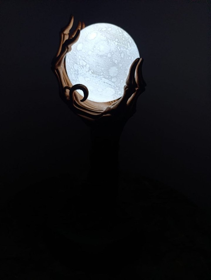 Ay Muhafızı  Ay Görünümlü LED Dekor - Görsel 4