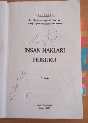  İnsan Hakları Hukuku Kitabı - 2. Baskı