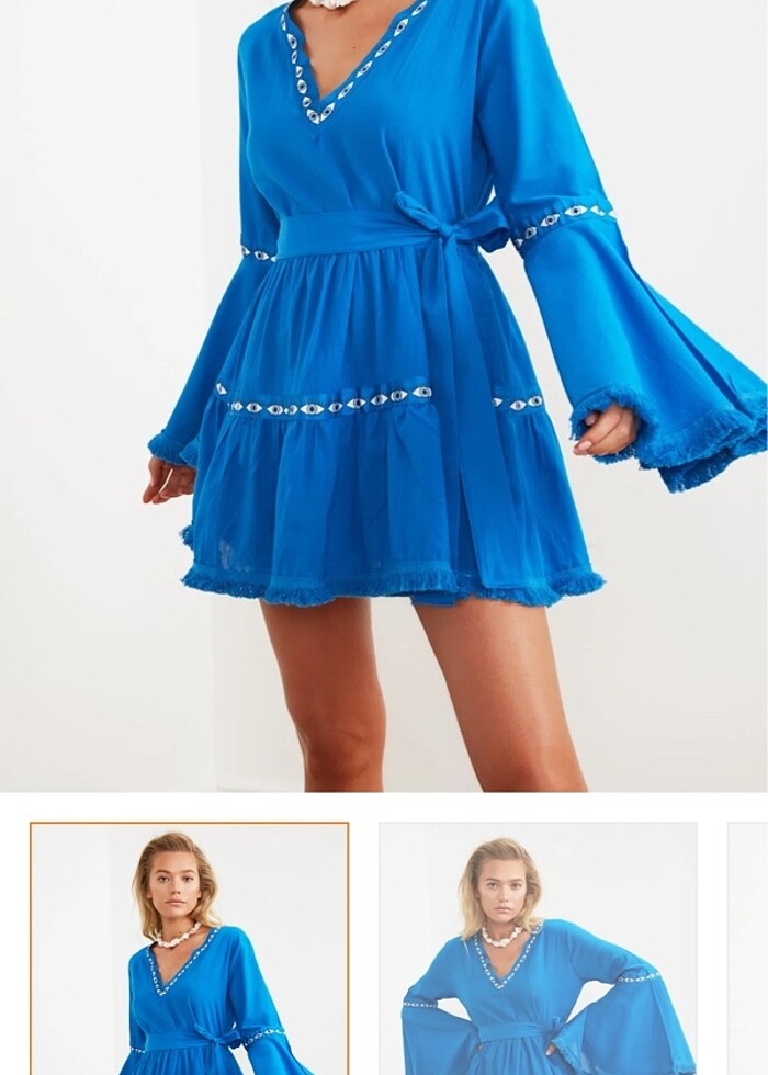 Plaj elbise - Görsel 3