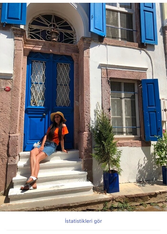 Turuncu bluz - Görsel 2