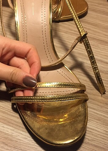 BERSHKA topuklu kadın ayakkabı
