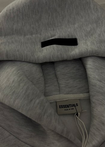 Essentials Hoodie Grey - Görsel 6