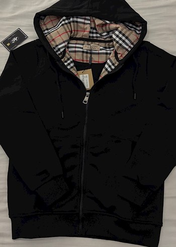 Burberry Zip Hırka Siyah - Görsel 4
