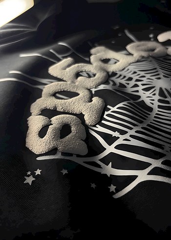 Sp5der OG Web Hoodie Black - Görsel 4