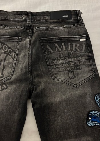Amiri Jeans Blue Snake - Görsel 6