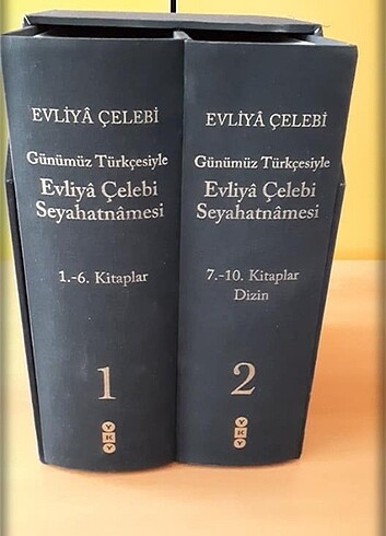 Günümüz Türkçesiyle Evliya Çelebi Seyahatnamesi (2 Ciltlik Kutul