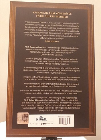 Beden Renk Fatih Sultan Mehmed - İlber Ortaylı (İmzalı)