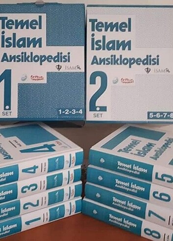 Beden Renk TEMEL İSLAM ANSIKLOPEDİSİ 8 CİLT KUTULU