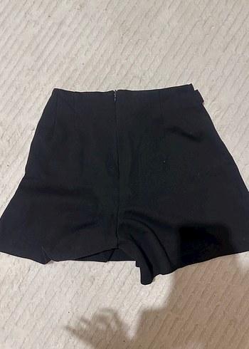 Siyah Kemerli Mini Etek - Görsel 3