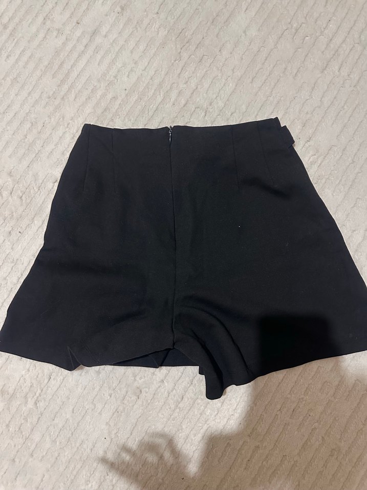 Siyah Kemerli Mini Etek - Görsel 3