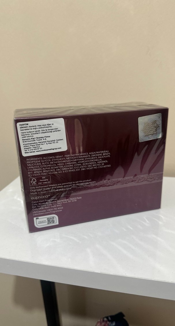 Calvin Klein Euphoria Kadın Parfümü 100ml - Görsel 2