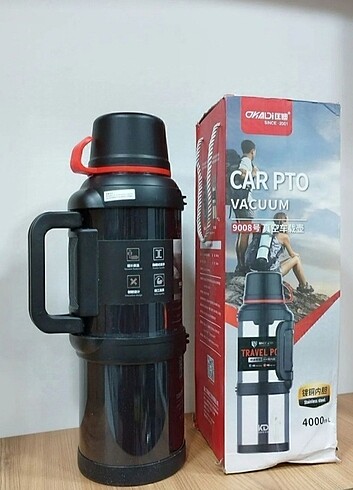 4 Litre termos 48 saat sıcak soğuk özellikli