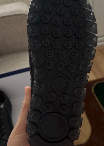 Hakiki deri Siyah  kadın Ayakkabı - Görsel 5