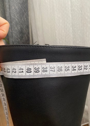 37 Beden siyah Renk Kadın Siyah Topuklu Çizme