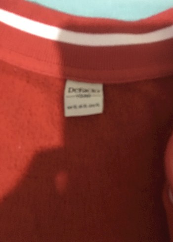 Defacto Düğmeli Kırmızı Erkek Bambır hırka
