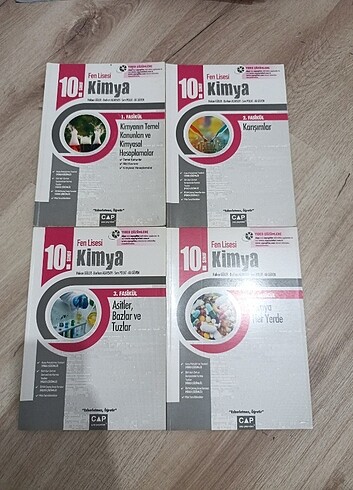 ÇAP YAYINLARI 10.SINIF FEN LİSESİ KİMYA