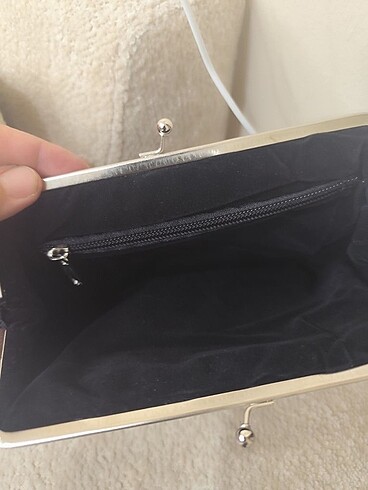 Diğer Kadife vintage clutch