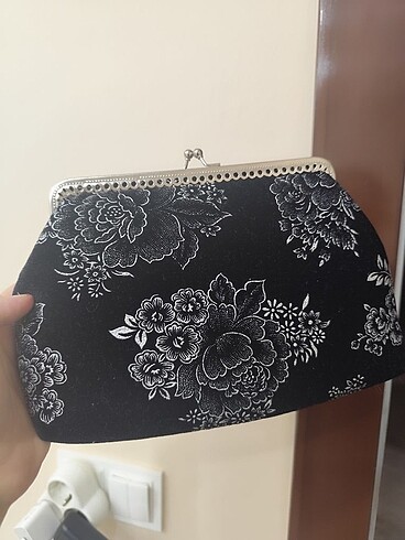 Kadife vintage clutch