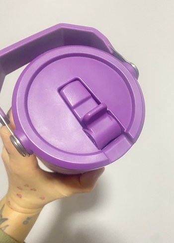 Pastel Mor Stanley Termos Matara - Görsel 2