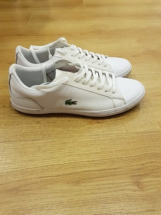 Lacoste Beyaz Orjinal 44 Numara 