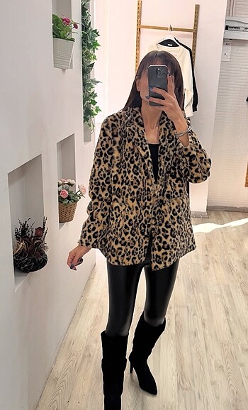 Premium kalitede leopar kürk