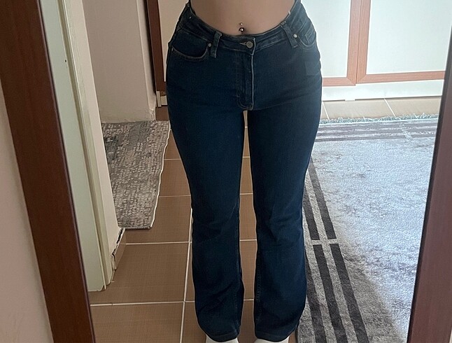 Trendyol & Milla ispanyol paça pantalon
