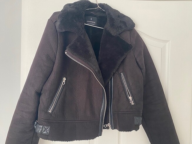 Stradivarius Biker Ceket Kısa