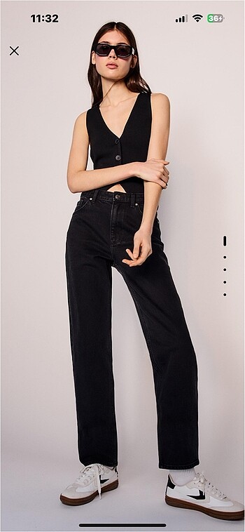 Bershka Siyah Jean