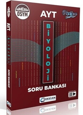AYT BİYOLOJİ OKSİJEN YAYINLARI (FOTOKOPİ)