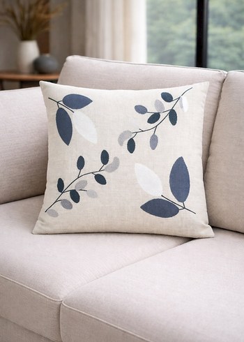 2'li Desenli Kırlent Kılıfı - Görsel 2