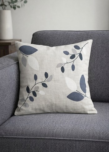 2'li Desenli Kırlent Kılıfı - Görsel 4