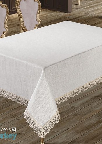 Jute Güpürlü Masa Örtüsü - Görsel 2