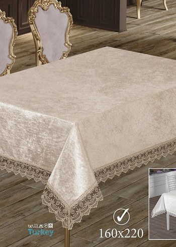 Elita Güpürlü Masa Örtüsü - Görsel 2