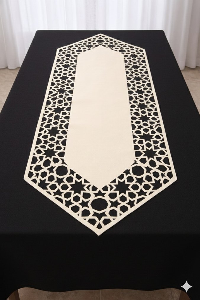 Krem Deri Runner - Görsel 2