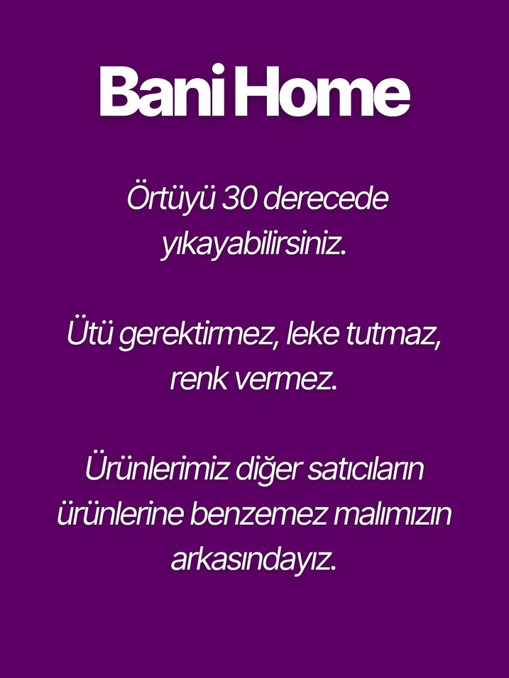 Yuvarlak Siyah Dertsiz Masa Örtüsü - Görsel 4