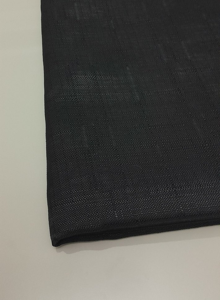 Siyah Sade Dertsiz Modern Masa Örtüsü - Görsel 2