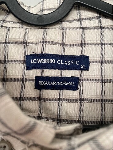 xl Beden Regular LCW erkek kareli gömlek