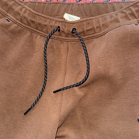 s Beden Nike kahverengi tech fleece eşofman altı orjinal