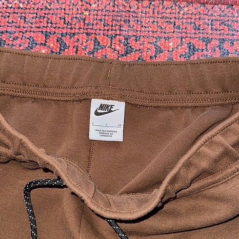 s Beden kahverengi Renk Nike kahverengi tech fleece eşofman altı orjinal