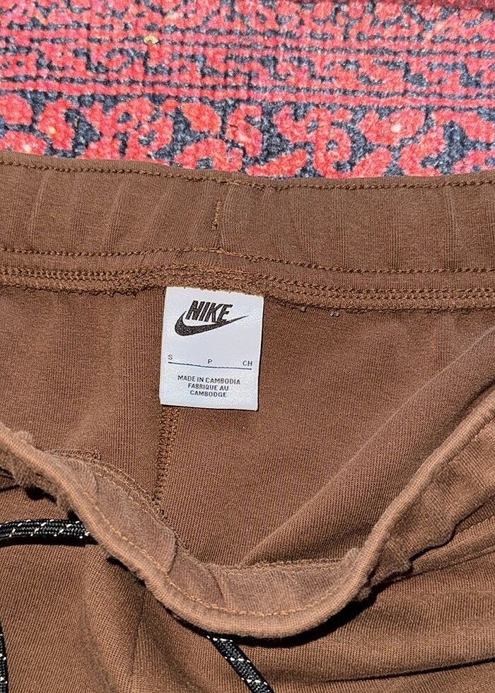 Nike kahverengi tech fleece eşofman altı orjinal - Görsel 4