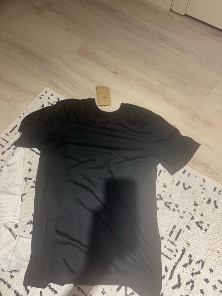 Nike Siyah Erkek Tişört Faturalı Orjinal - Görsel 4