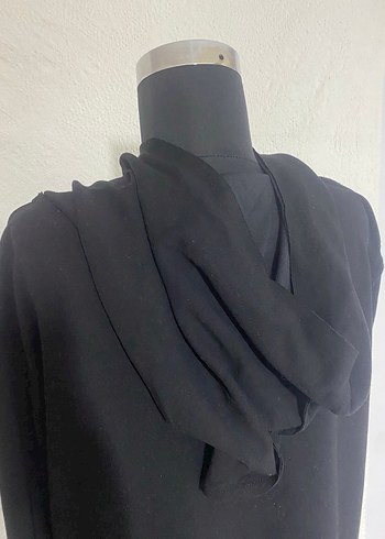 Diğer Uzun Kollu Siyah Gotik Tunik