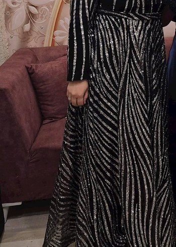 Acil satılık... tesettür Abiye Elbise - Görsel 2