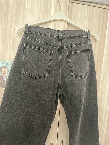 36 Beden gri Renk Pantalon jeans
